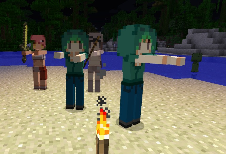 《我的世界》怪物萌化MOD