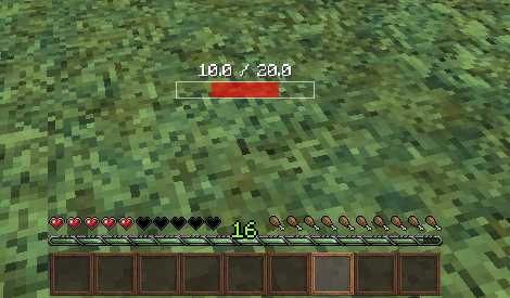 《我的世界》简单血条显示MOD