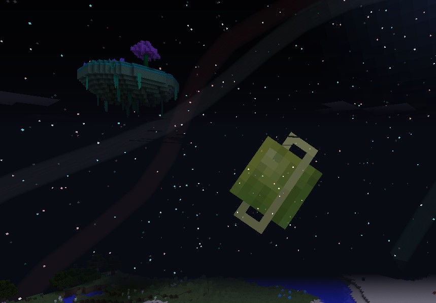 《我的世界》水晶花园的天空MOD