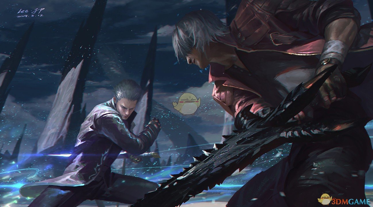 《Wallpaper Engine》鬼泣5 - 但丁vs维吉尔同人动态壁纸