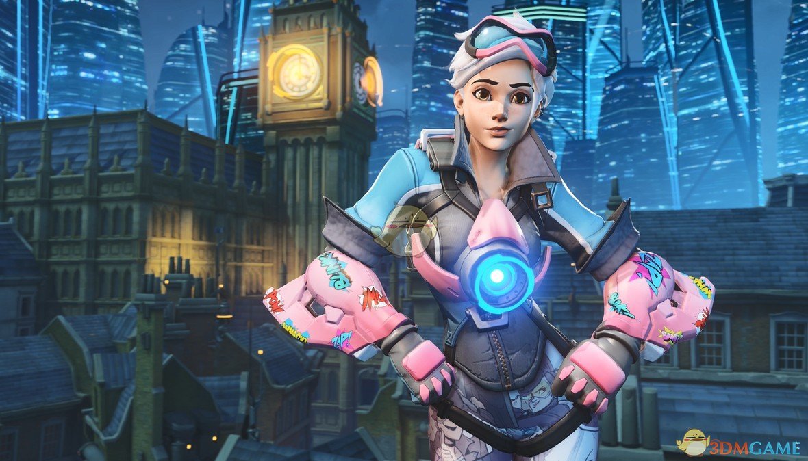 《Wallpaper Engine》OW猎空漫画大挑战皮肤动态壁纸