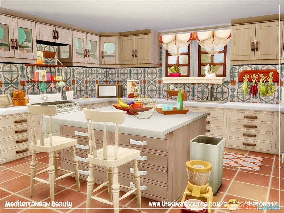 《模拟人生4》地中海风格豪宅MOD