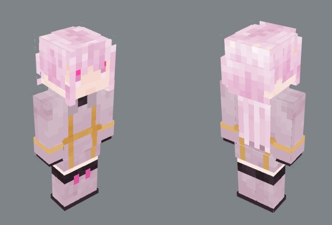 《我的世界》战双丽芙蚀暗皮肤MOD