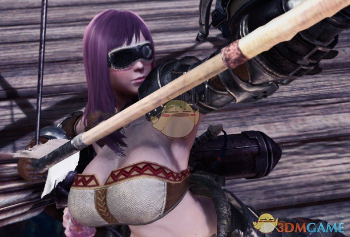 《怪物猎人：世界》皮革套帅气护目镜MOD