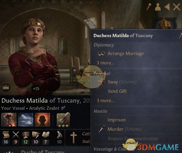 《十字军之王3》丰胸MOD