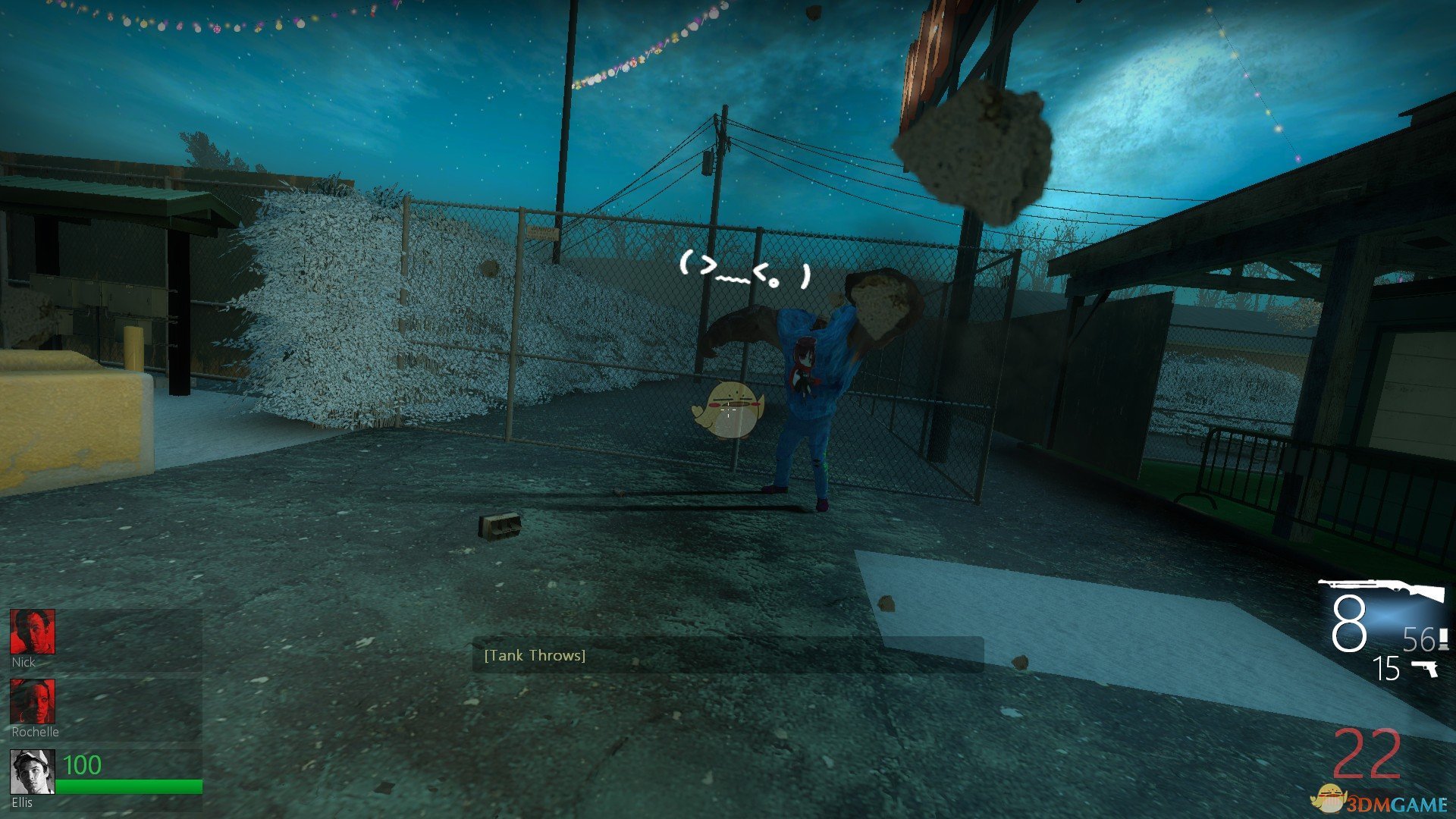 《求生之路2》可爱的伤害指示器MOD