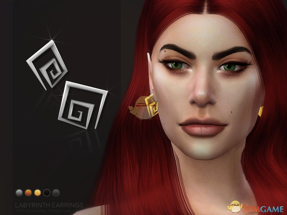 《模拟人生4》迷宫耳环MOD