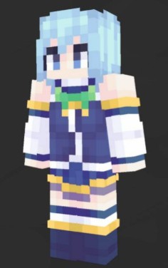 《我的世界》素晴阿库娅皮肤MOD