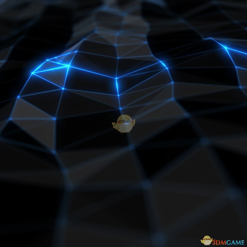 《Wallpaper Engine》3D黑色建模海洋模拟动态壁纸