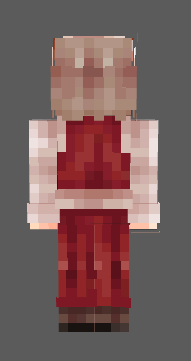 《我的世界》传统秋装少女皮肤MOD