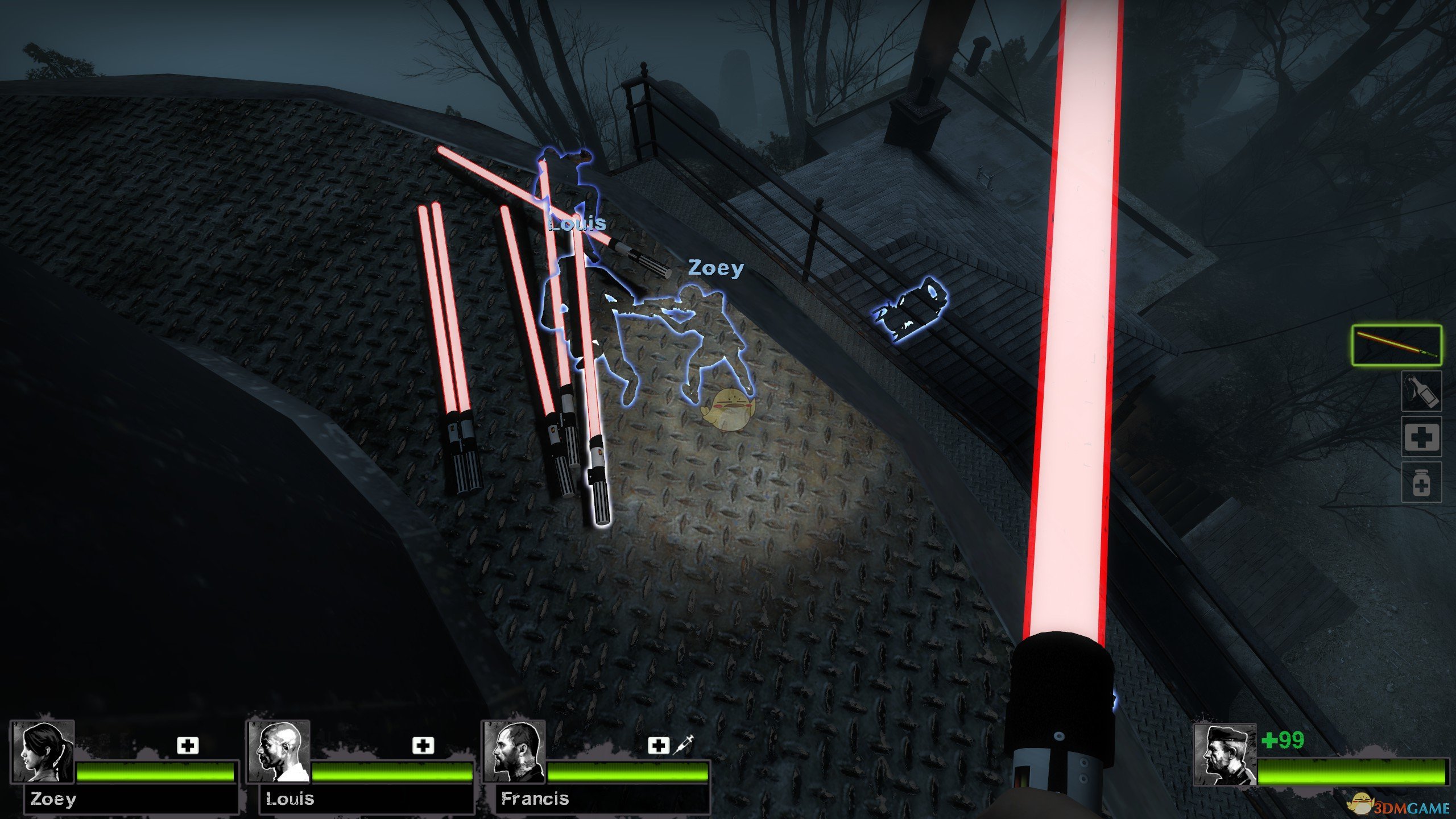 《求生之路2》星球大战光剑MOD