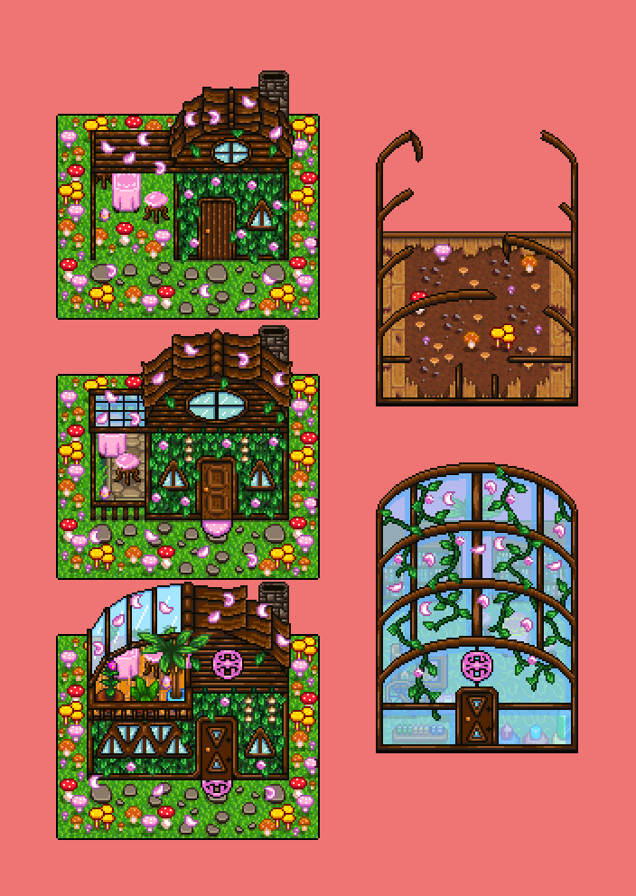 《星露谷物语》童话主题房屋MOD