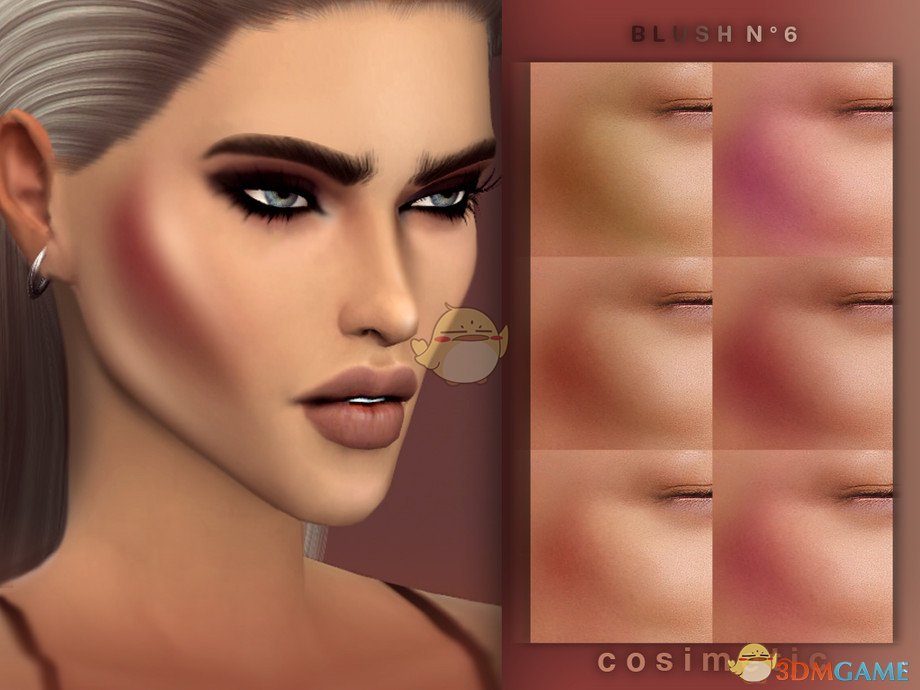 《模拟人生4》多款式美丽腮红MOD