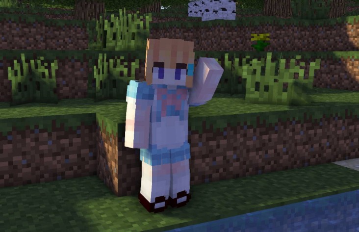 《我的世界》女仆少女皮肤MOD