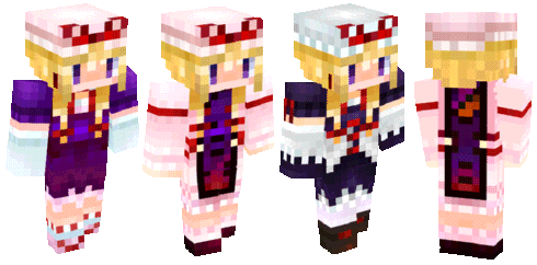 《我的世界》八云紫皮肤MOD