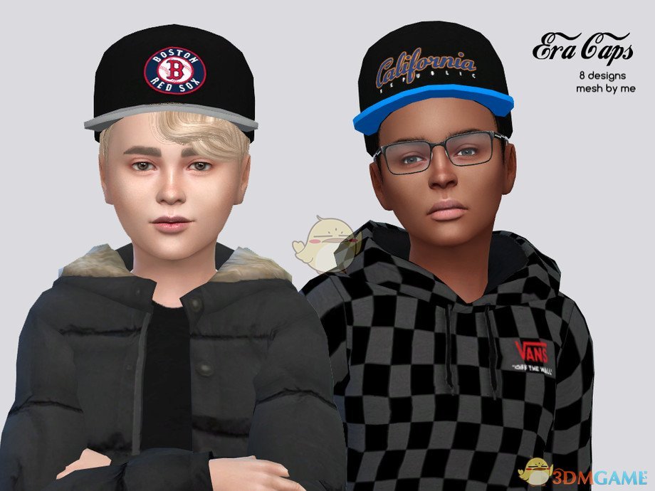 《模拟人生4》小男孩鸭舌帽MOD