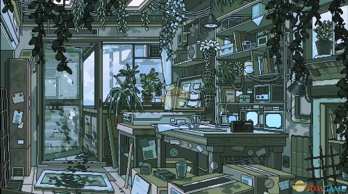 《Wallpaper Engine》超精致像素风电器店动态壁纸