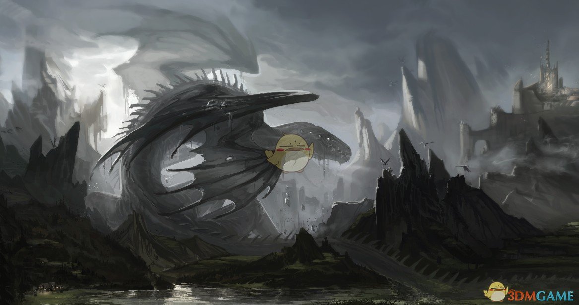 《Wallpaper Engine》天际 - 巨龙与城动态壁纸