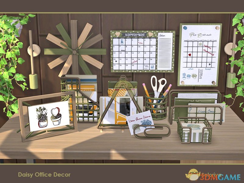 《模拟人生4》精简办公室装饰MOD