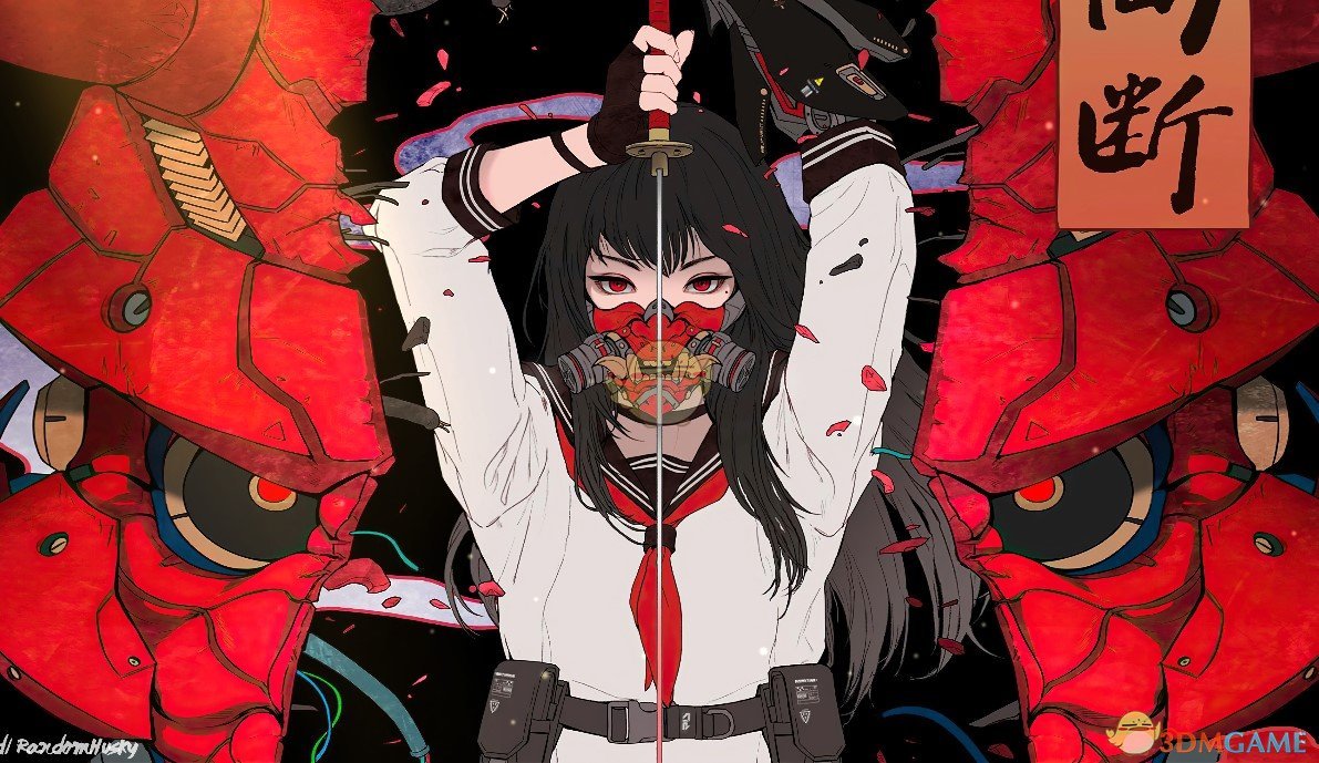 《Wallpaper Engine》武士道JK少女动态壁纸