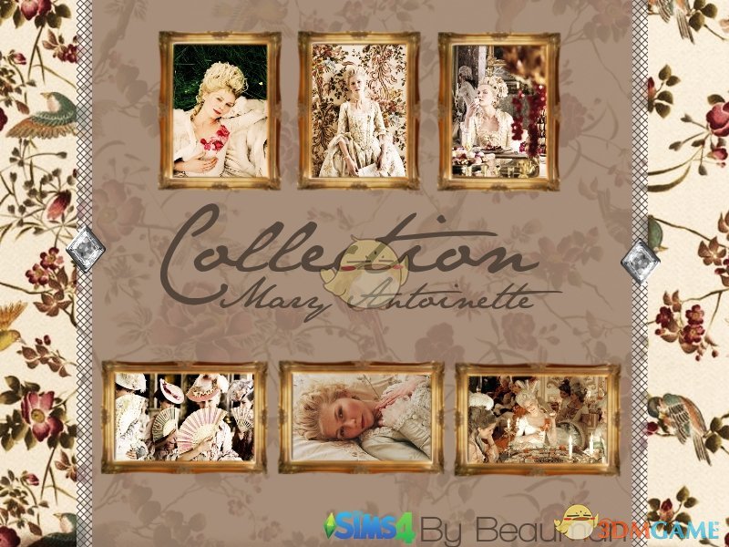 《模拟人生4》中世纪风格人物挂画MOD