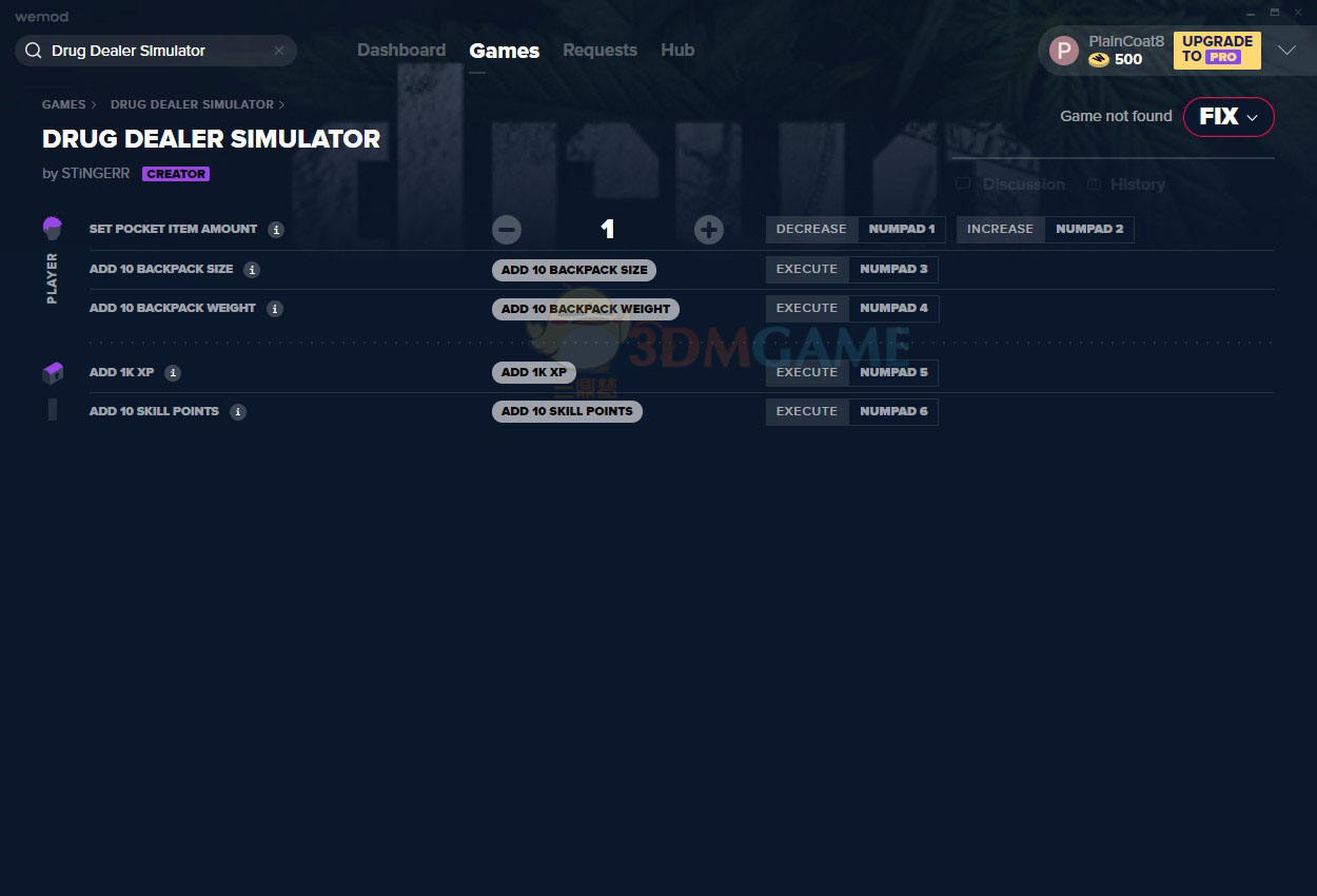 《毒枭模拟器》v1.0.6五项修改器[MrAntiFun]