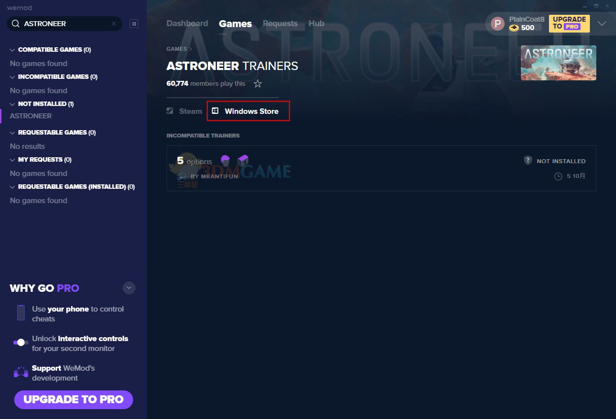 《异星探险家》v1.15五项修改器[MrAntiFun][Windows]