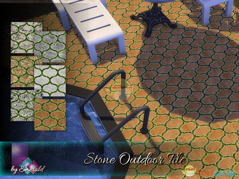 《模拟人生4》石材瓷砖地板MOD