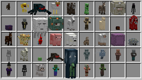 《我的世界》拟态生物蛋MOD