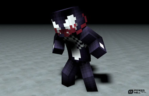 《我的世界》漫威毒液皮肤MOD