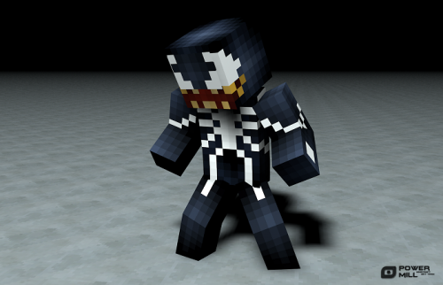 《我的世界》漫威蝎毒皮肤MOD