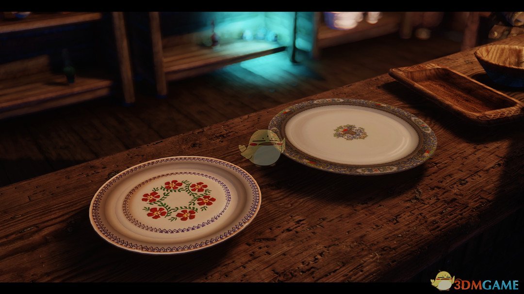《上古卷轴5：天际》精致高纹理餐盘MOD
