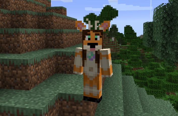 《我的世界》耳朵装饰MOD