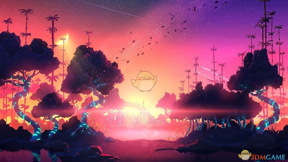 《Wallpaper Engine》外星上的黄昏动态壁纸