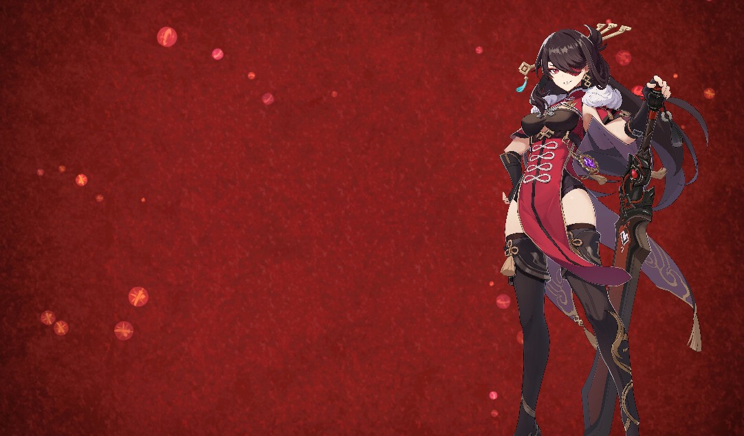 《Wallpaper Engine》原神 - 北斗 - 立绘纯色背景动态壁纸