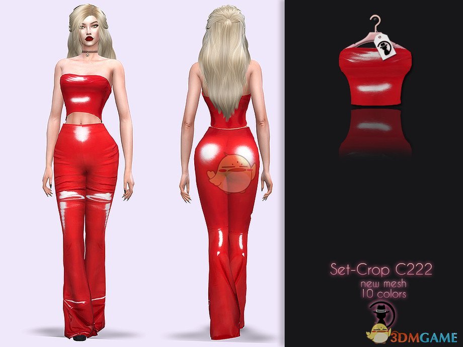 《模拟人生4》女性超性感皮质服装MOD