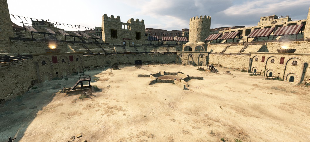 《骑马与砍杀2》竞技场地图美化MOD