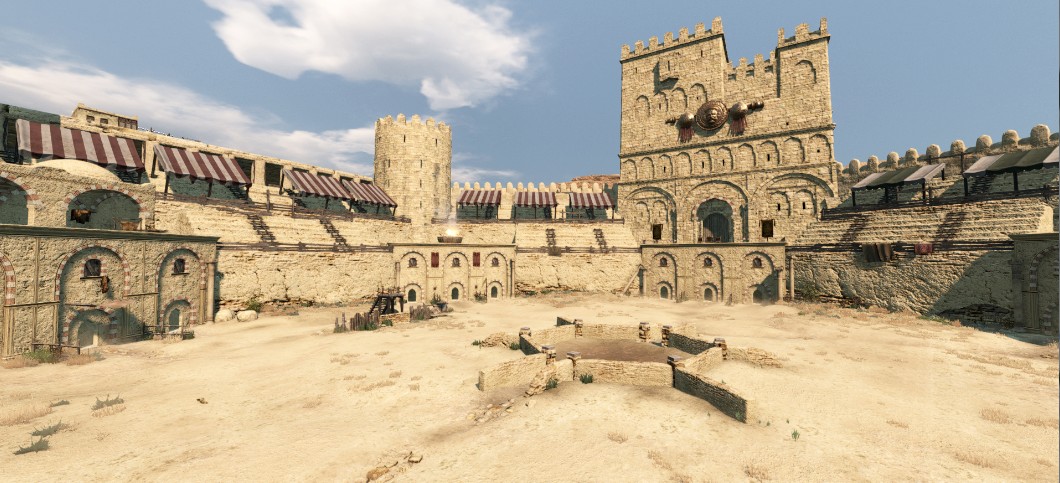 《骑马与砍杀2》竞技场地图美化MOD