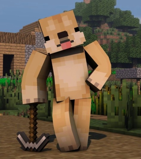 《我的世界》狗头系列皮肤MOD