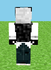 《我的世界》银发猫耳男执事皮肤MOD