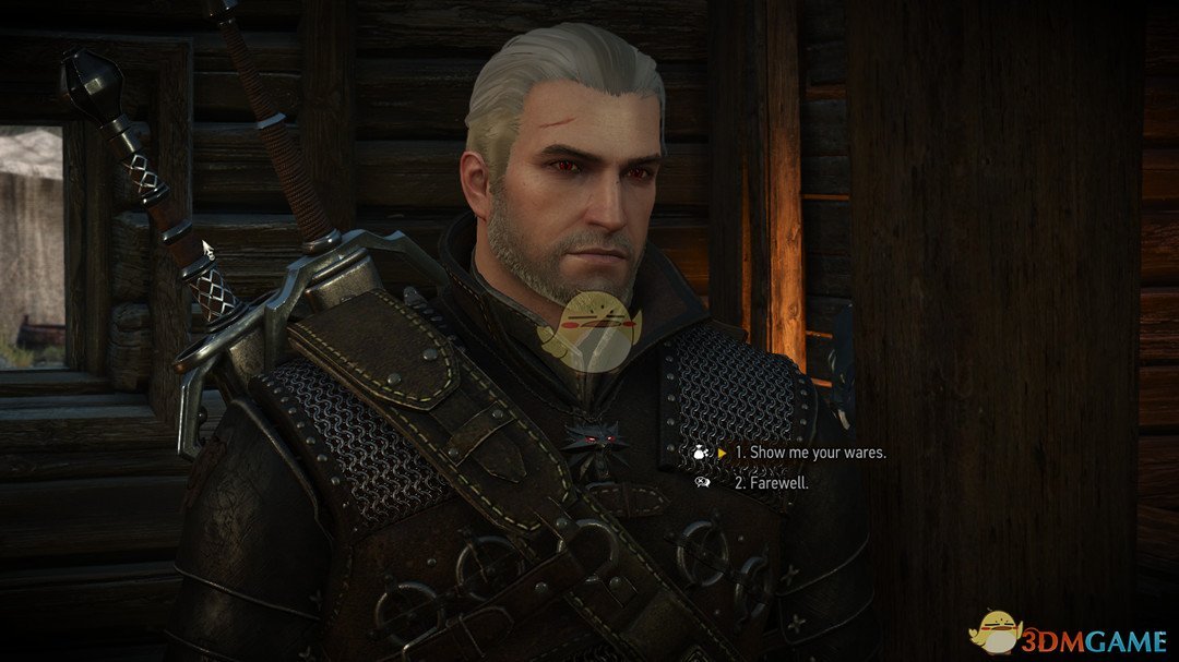 《巫师3：狂猎》杰洛特红色眼睛MOD