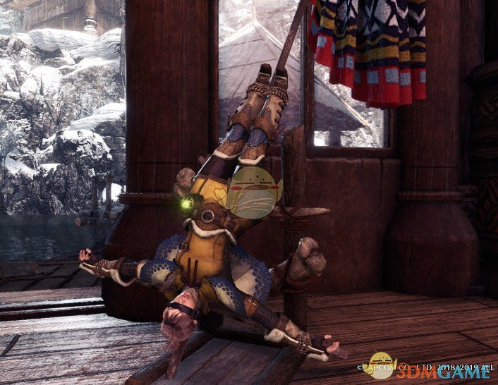 《怪物猎人：世界》受付娘大剑MOD