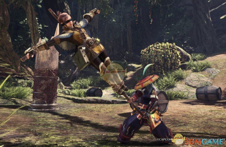 《怪物猎人：世界》受付娘大剑MOD