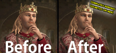 《十字军之王3》美容特效唇彩还原MOD