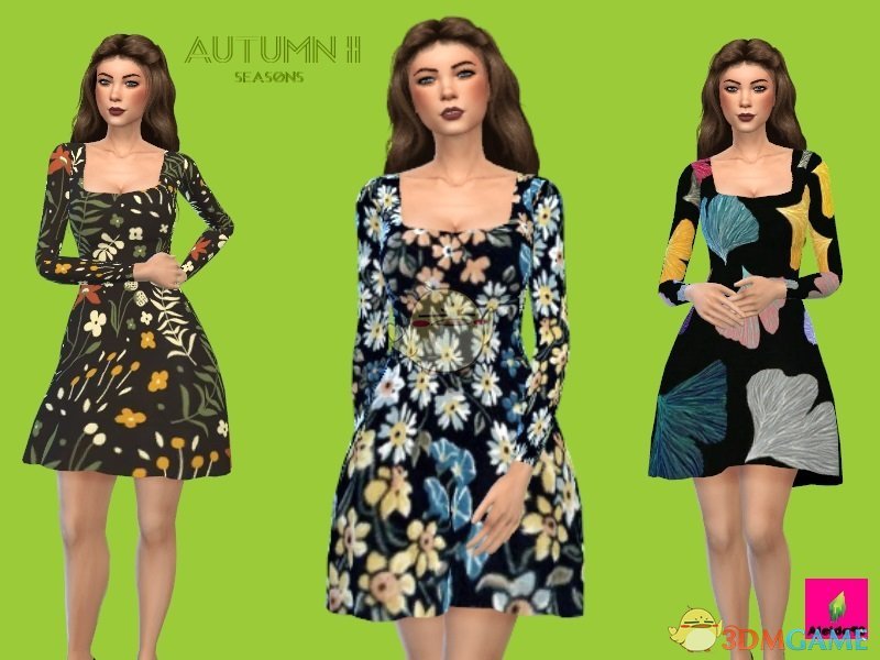 《模拟人生4》女性秋季服装MOD
