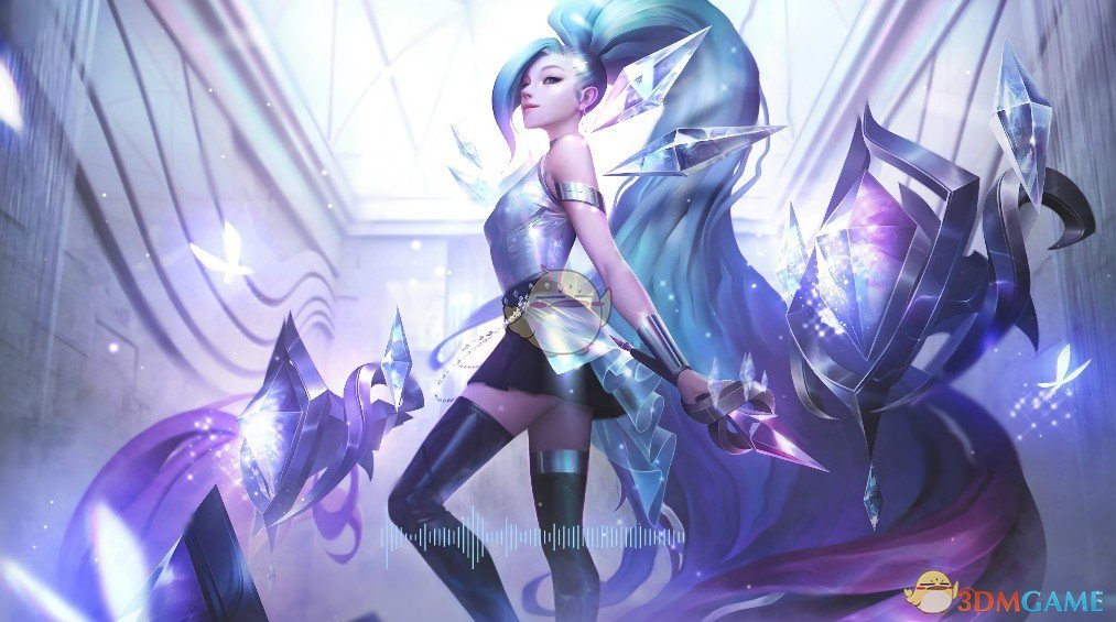 《Wallpaper Engine》K/DA萨勒芬妮原画音频动态壁纸