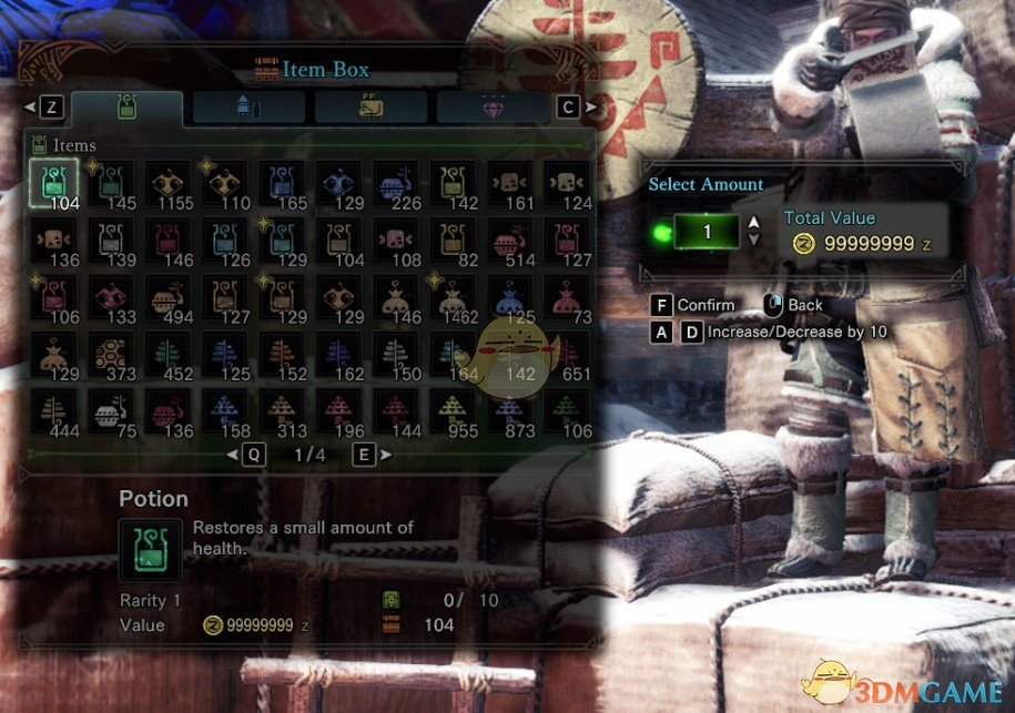 《怪物猎人：世界》超级金钱任务MOD