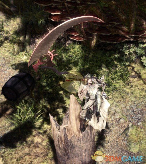 《怪物猎人：世界》圆月镰刀MOD