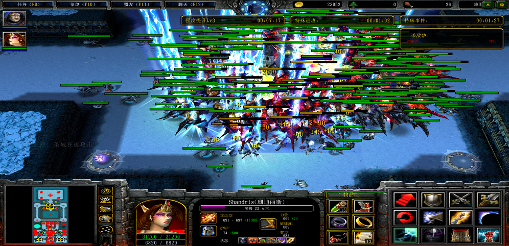 《X-Hero SiegeⅠ》v3.3.93正式版[war3地图]