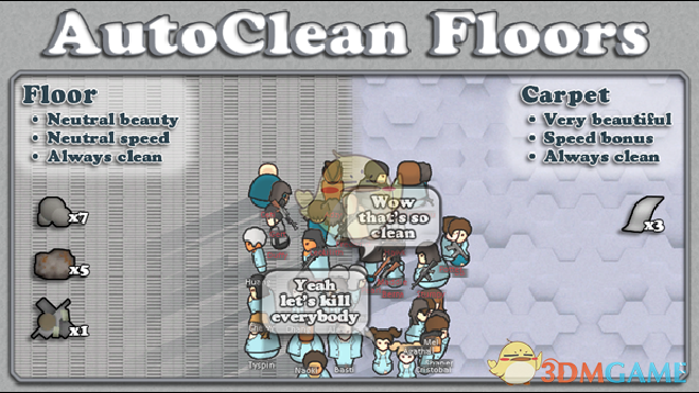 《边缘世界》自动清洁地板v1.2 MOD